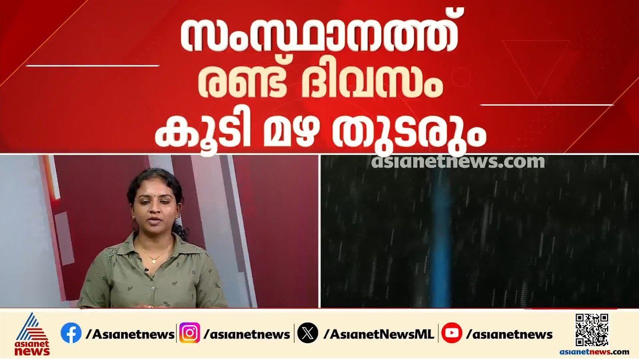 സംസ്ഥാനത്ത് ഇന്നും അതിശക്തമായ മഴയ്ക്ക് സാധ്യത;...