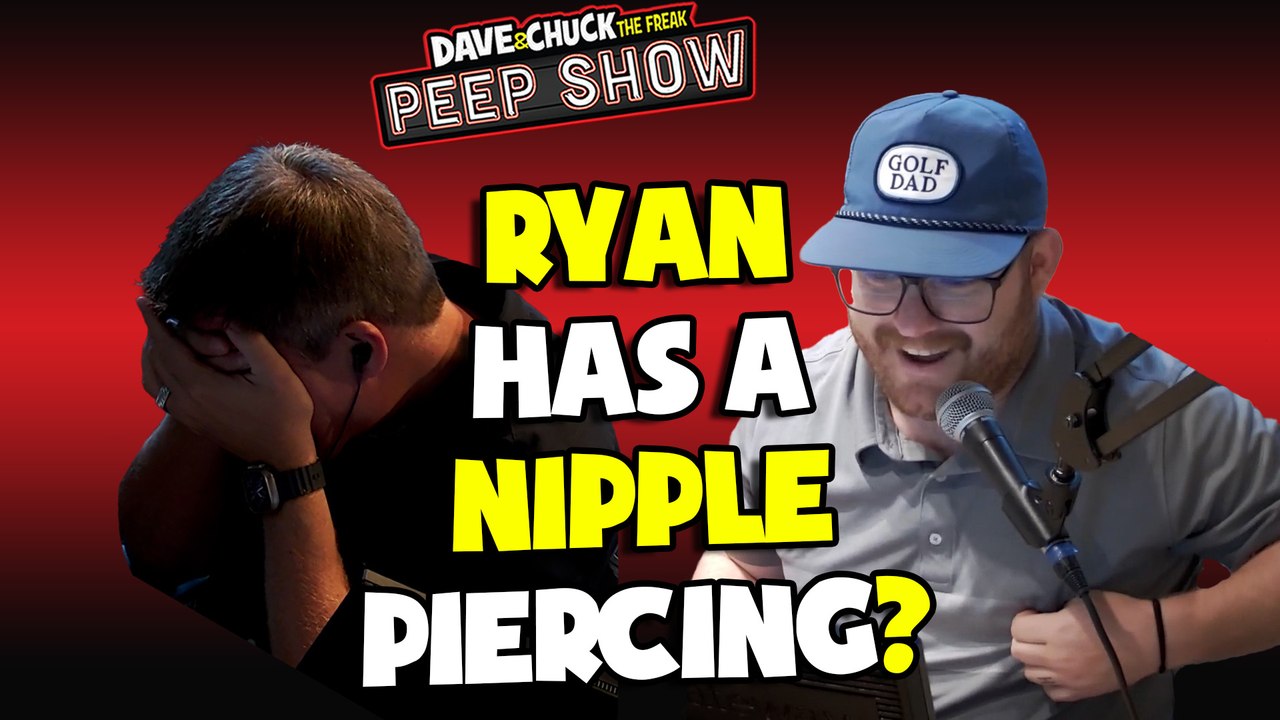 Ryan Has a Nipple Piercing?