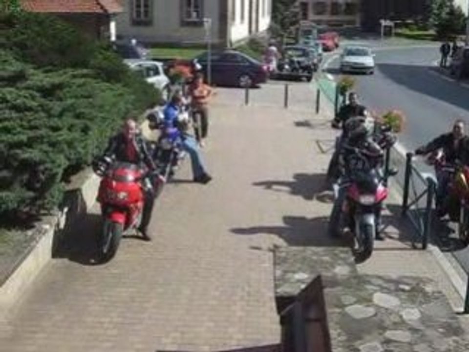 mariage motard
