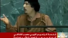 Was Gadaffi 2009 schon gesagt hat !!