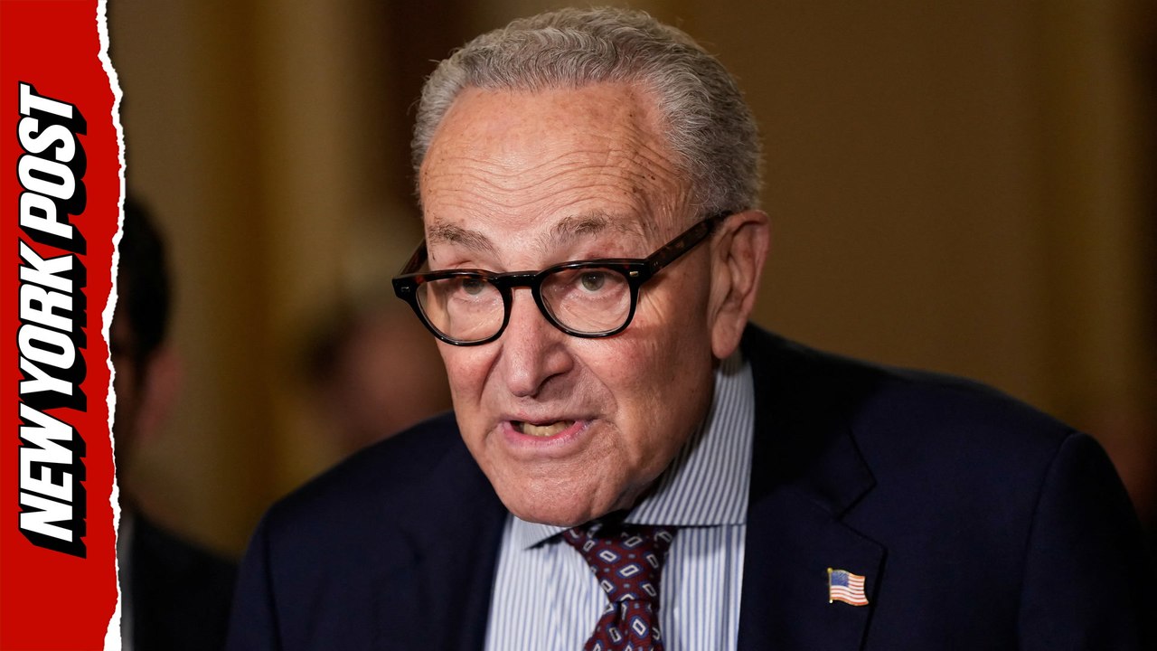 'Louding even yeller': Schumer gets tongue-tied while scolding reporter