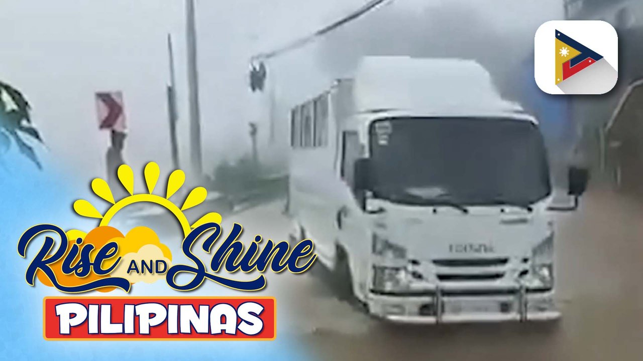 DPWH, inabisuhan ang mga motorista na mag-ingat sa pagdaan sa Baguio-Bauang Road dahil sa patuloy na pag-ulan