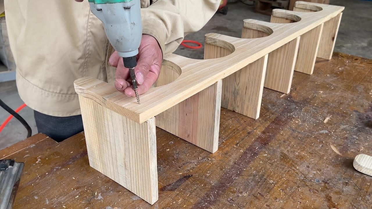 Easy Woodworking Project - Unique Wooden Shelf...