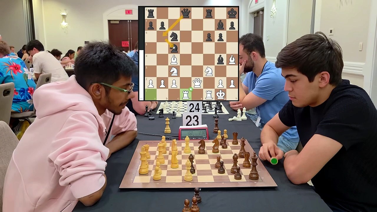 I played Sindarov's brother