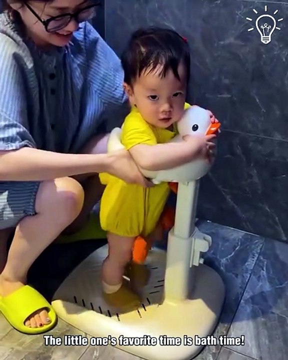 The little one's favorite bath!