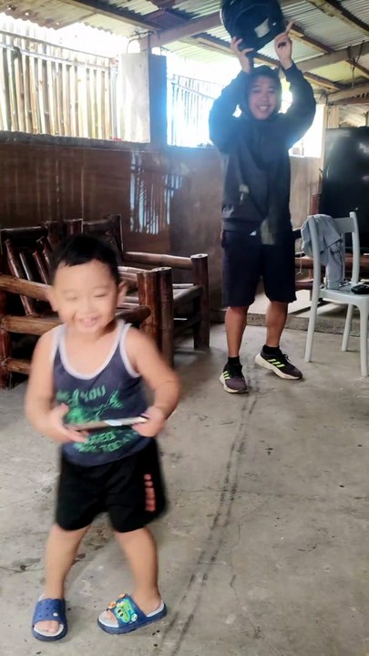 Isaiah is spinning