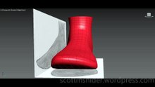 Grabovski: 3DS MAX Practice Polygon Modeling Foot Model Video #3 (08-05-2026)