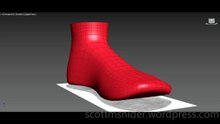 Grabovski: 3DS MAX Practice Polygon Modeling Foot Model Video #4 (08-05-2026)
