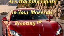 Are Warning Lights in Your Maserati Pointing to an Electrical Fault