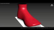 Grabovski: 3DS MAX Practice Polygon Modeling Foot Model Video #10 (08-05-2026)