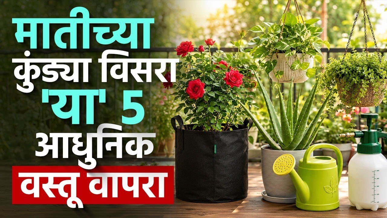 घरच्या बागेसाठी 'स्मार्ट' आणि आधुनिक गार्डनिंग टूल्स | Home Gardening Tips | Lokmat Sakhi