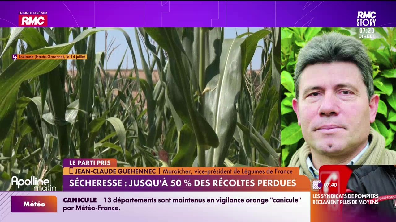Le parti pris : Sécheresse, la détresse des maraîchers - 05/08