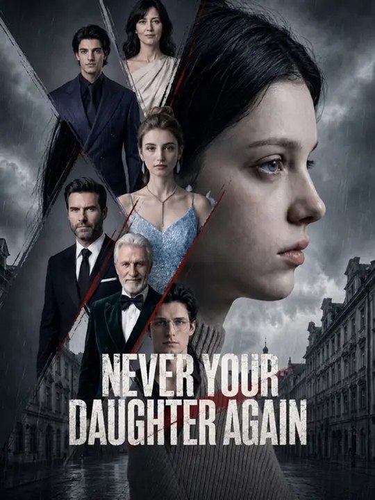 never your daughter again