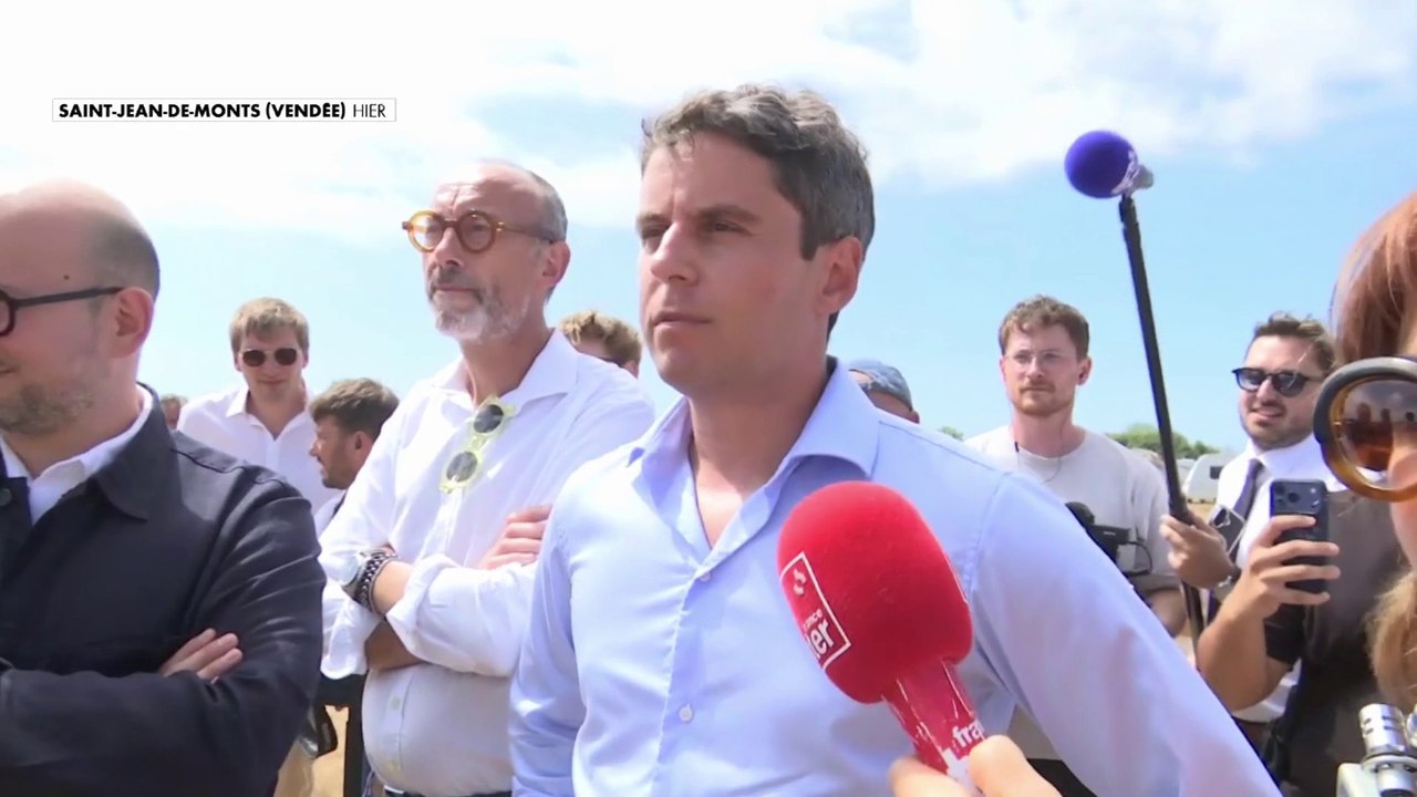 Rencontre agitée entre Gabriel Attal et les gens du voyage