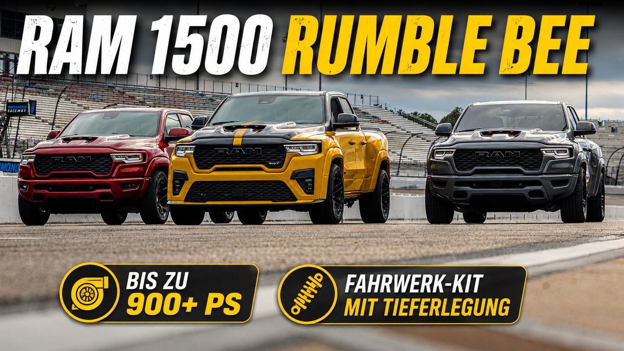Ram 1500 Rumble Bee: V8-Power auf dem nächsten Level