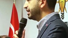 Halkın oylarını satarak AKP'ye geçen Eren Ali Bingöl AKP teşkilatında konuştu