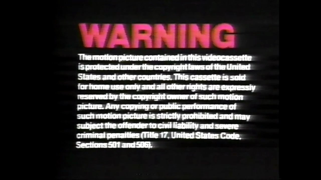 Opening & Closing to Black Pearls (1990) 1991 Canadian VHS Release