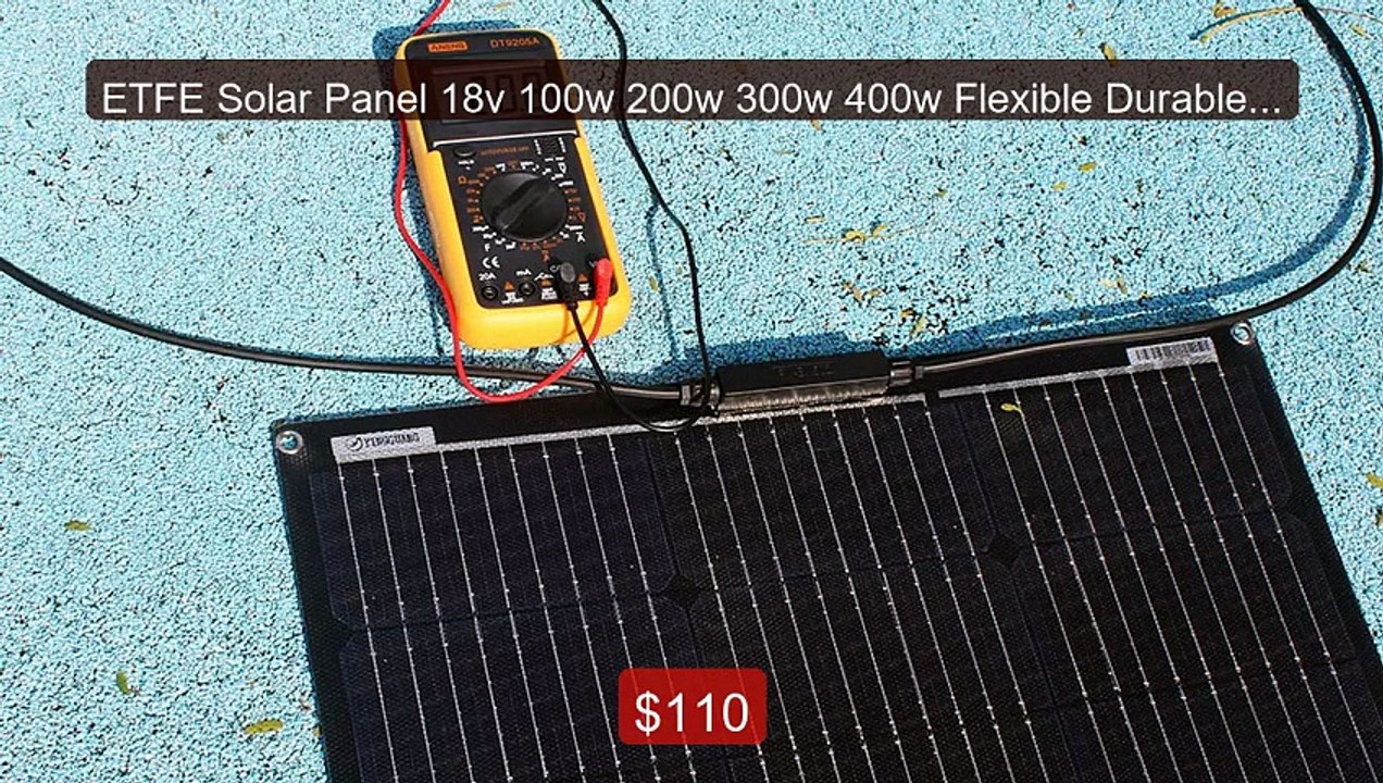 ETFE Solar Panel 18v 100w 200w 300w 400w Flexible Durable Waterpro... -- Best Deal 2026 | Shop Now!