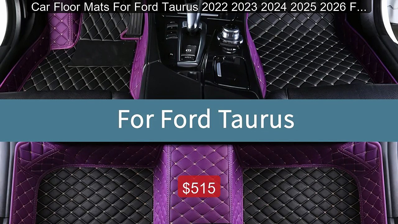 Car Floor Mats For Ford Taurus 2022 2023 2024 2025 2026 Floor... -- Amazing Value 2026 | Must Have!