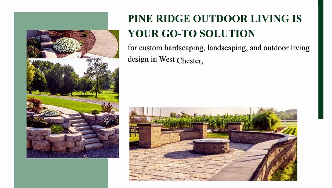 Custom Outdoor Living Space in Chadds Ford, PA