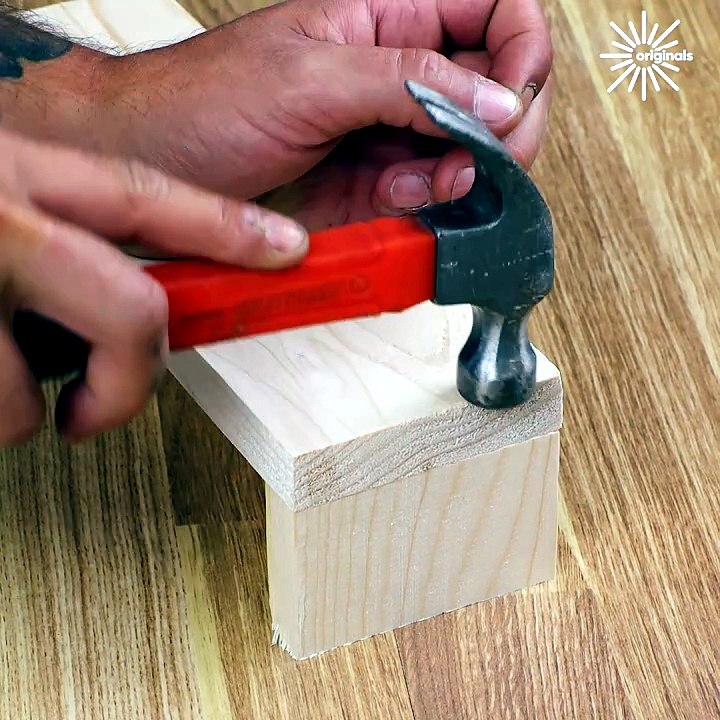 Hide screw heads with this simple DIY trick! 💯