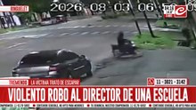 Violento robo a director de escuela: lo golpearon salvajemente y le sacaron todo