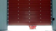 What is the best high speed door solution for logistics and loading docks?