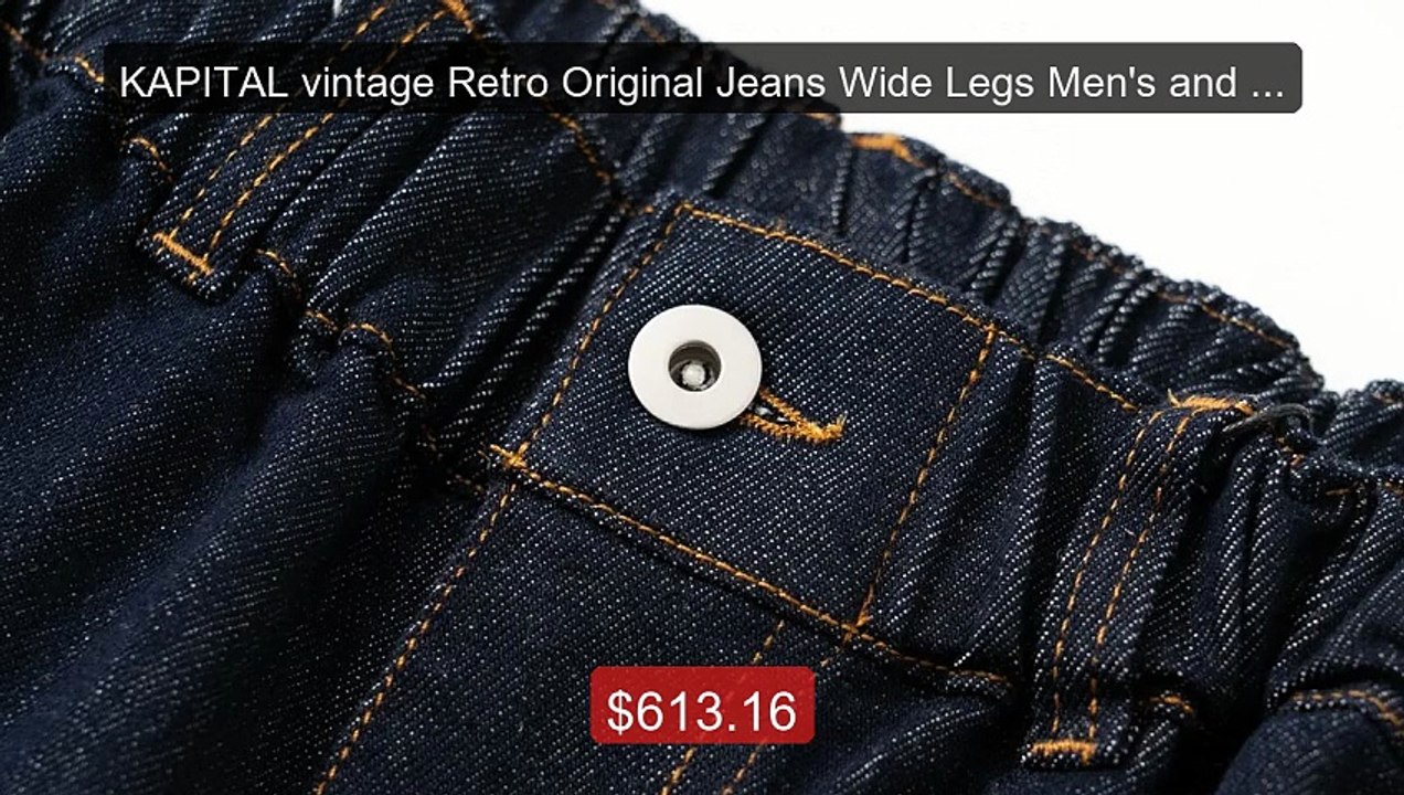 KAPITAL vintage Retro Original Jeans Wide Legs...