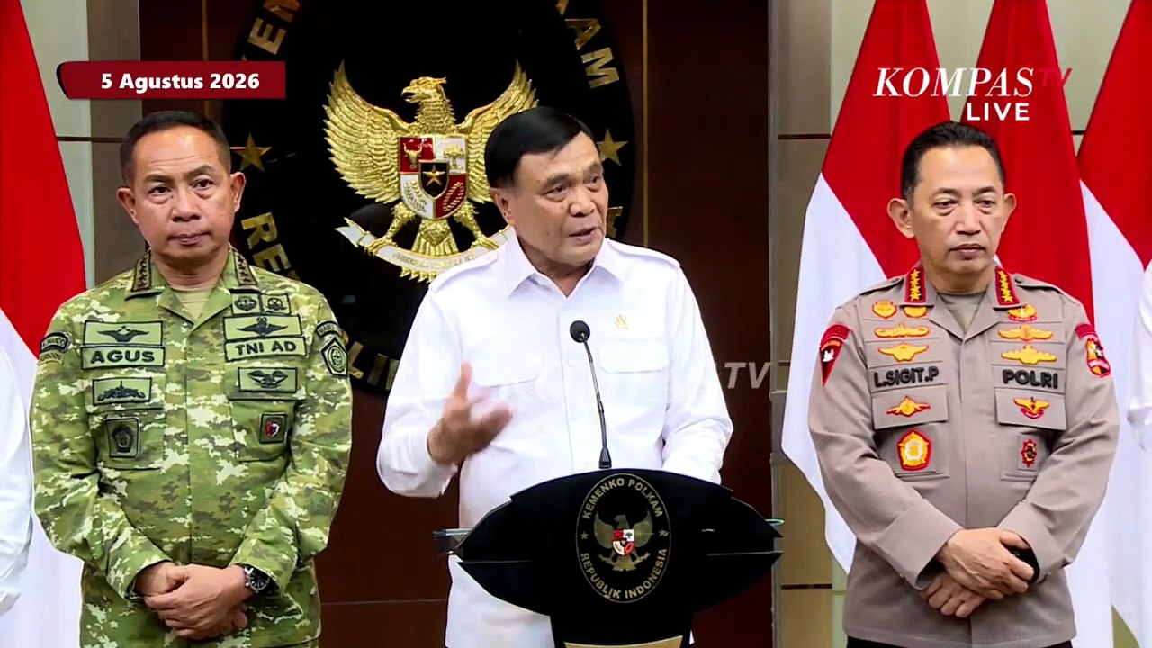 TAK KOMPROMI! Menko Polkam Soal Hoaks dan Disinformasi Ditindak Hukum, Jelang HUT RI ke-81 Aman