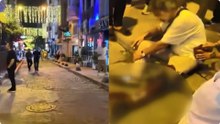 Beyoğlu'nda pitbull cinsi köpek terriere saldırdı; 'Köpeğini kontrol et' diyerek sahibini bıçakladı