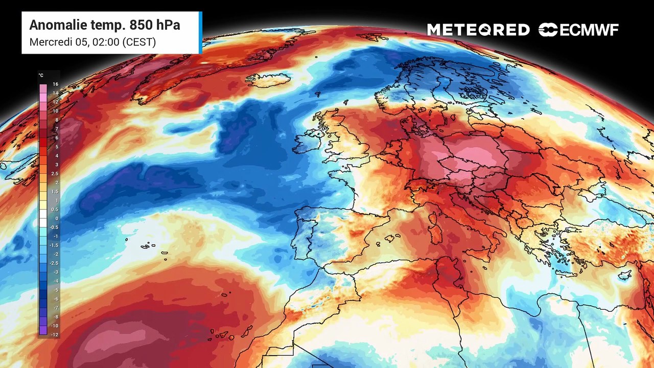 Des températures de saison quelques heures avant le retour des fortes chaleurs
