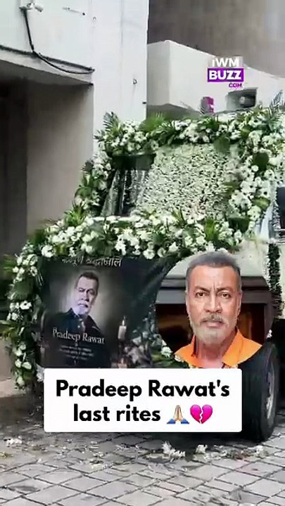 A Final Farewell Begins as Preparations for Pradeep Rawat's Last Rites Take Place at His Home