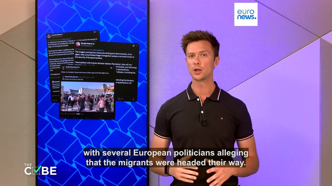 From TikTok videos to political claims: How misleading information spread during the Ceuta crisis