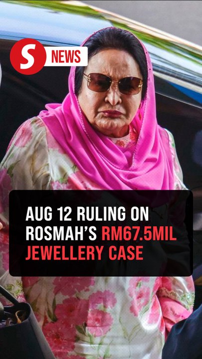 High Court sets Aug 12 decision on Rosmah's stay application
