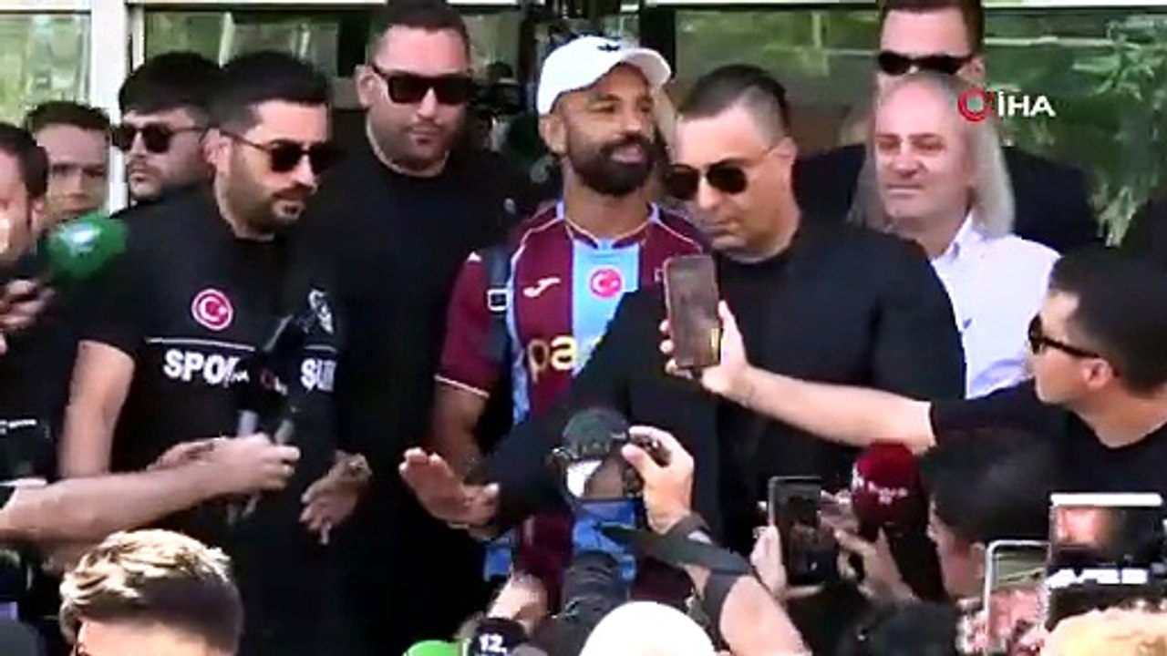 Muhammed Salah, Trabzonspor için İstanbul’da | Ajansspor | IHA