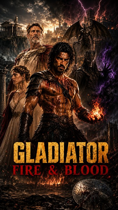Gladiator: Fire & Blood | Full Movie ENGSUB - Fantasy Action Drama