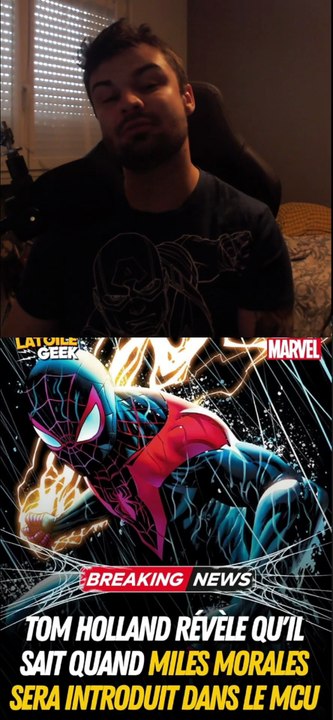 TOM HOLLAND SAIT QUAND MILES MORALES ARRIVERA dans le MCU !