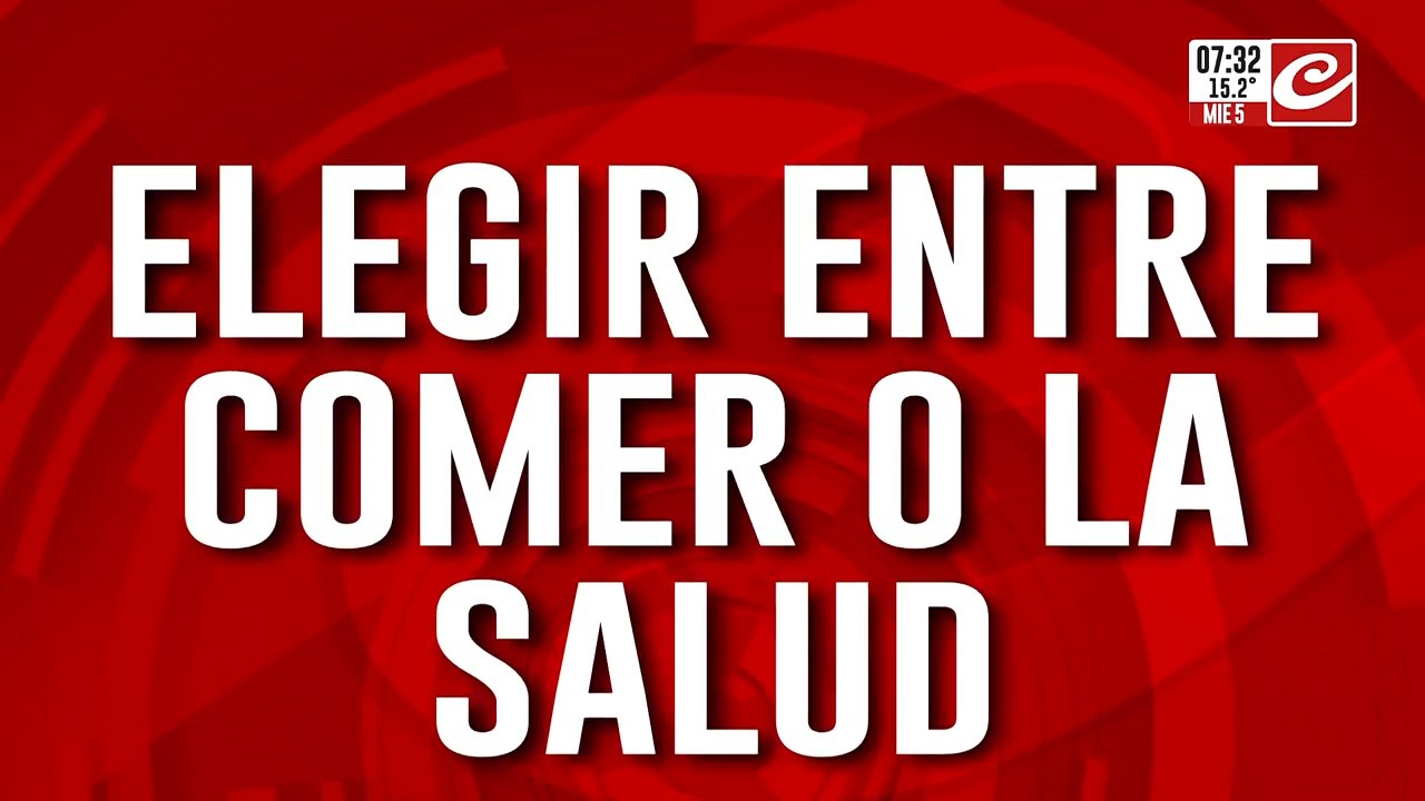 Jubilados en crisis: cada vez son más los que deben elegir entre comer o atender su salud