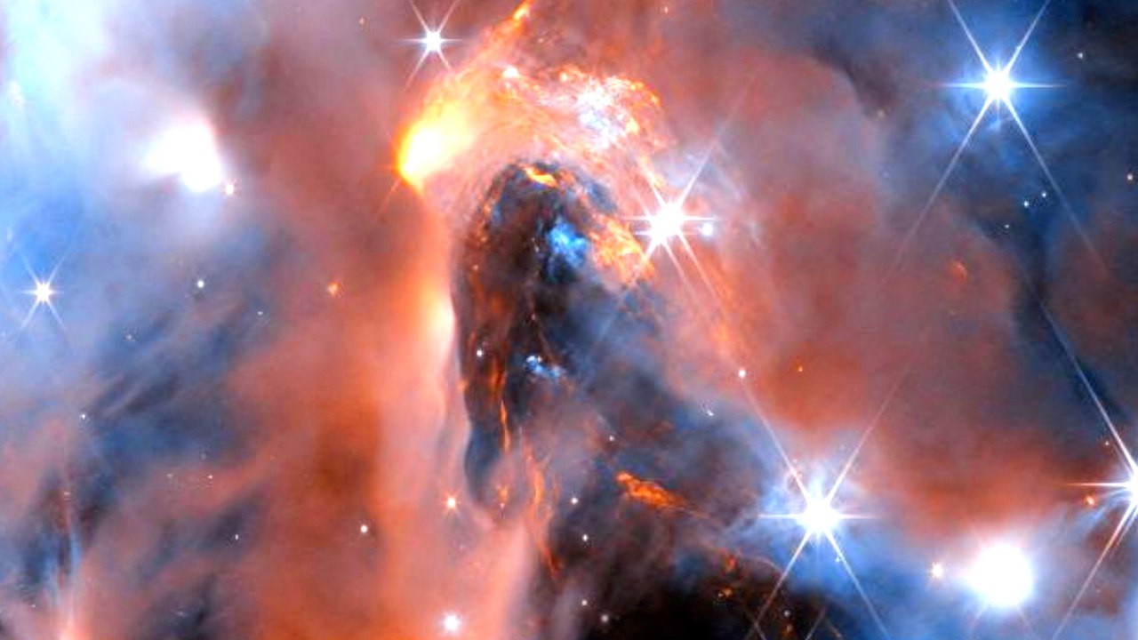 Six rogue planets drift through a stunning nebula, spotted by Webb