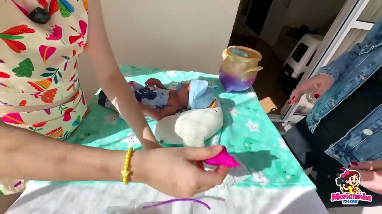 O THEO FOI MUITO CORAJOSO NA MÉDICA - Bebe Reborn