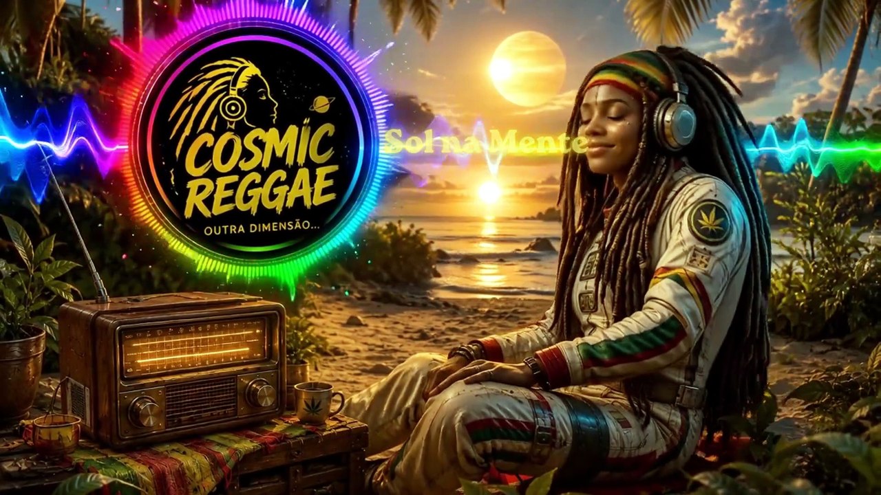 Sol na Mente | Cosmic Reggae ☀️🌌 | Frequência da Alma Cósmica