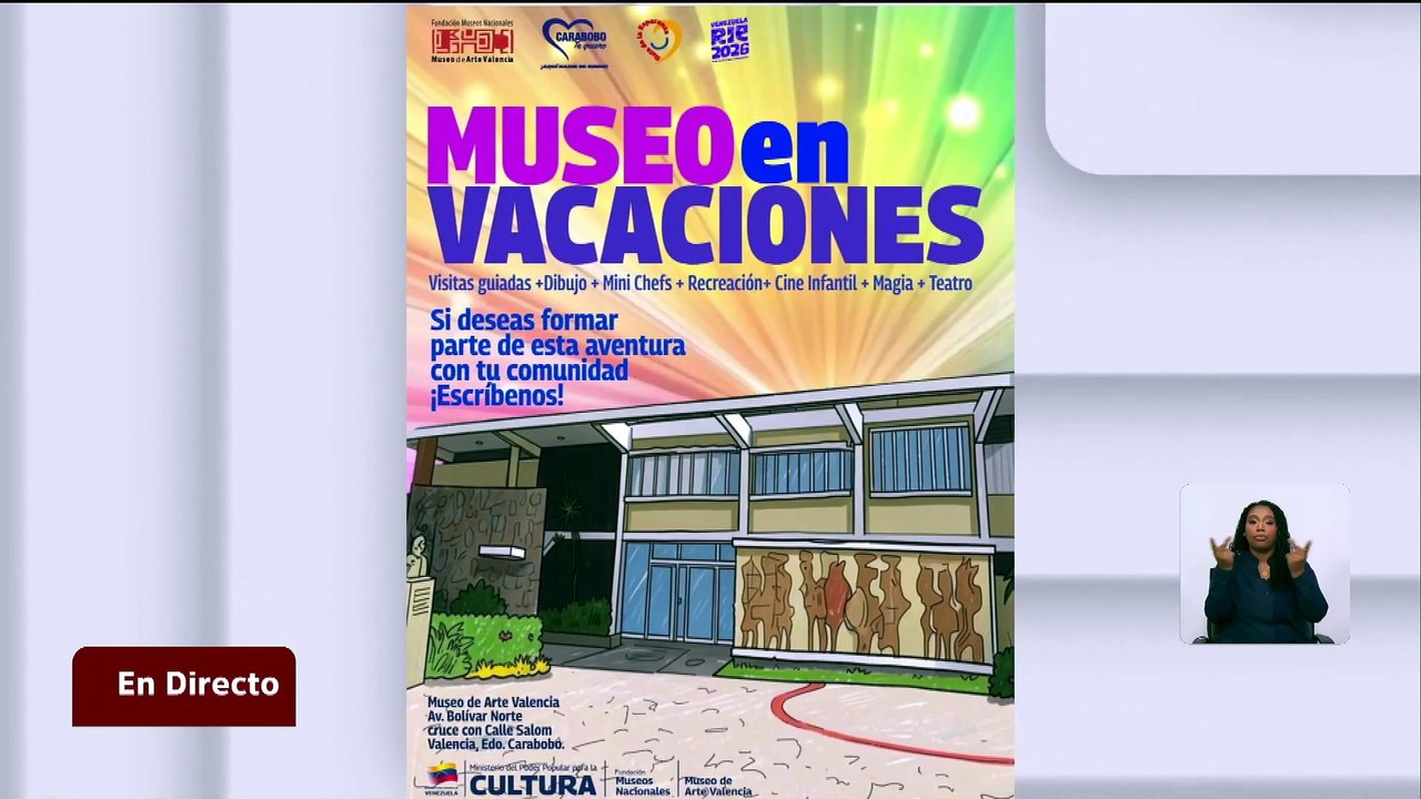 Museo de Valencia se transforma en espacio de diversión con jornada “Museo en Vacaciones”