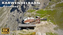 The Best Views on the KarwendelBahn Mittenwald Germany 8K