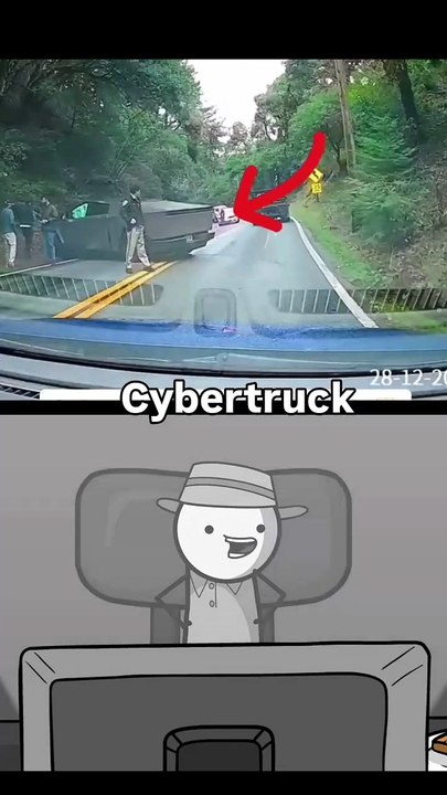 Der erste Unfall des Tesla Cybertrucks: