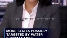 Cyberattacks hit water systems across 12 US states #shorts