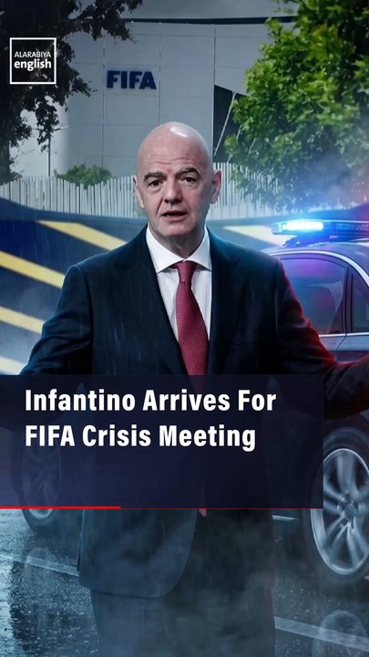 Infantino Arrives For FIFA Crisis Meeting