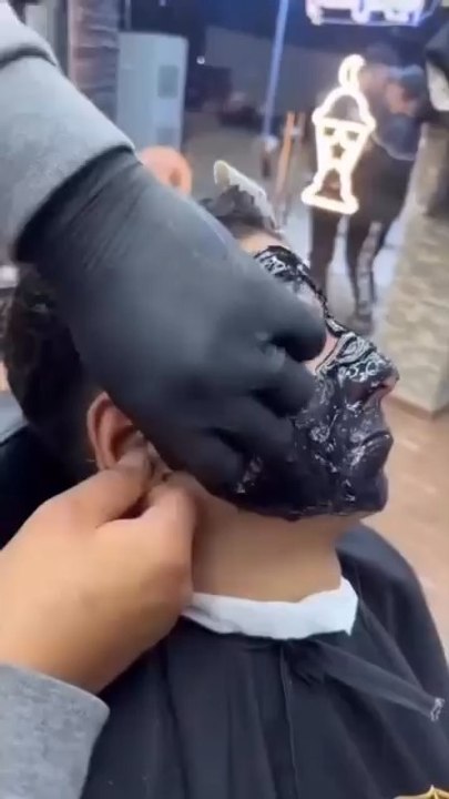 I try new mask
