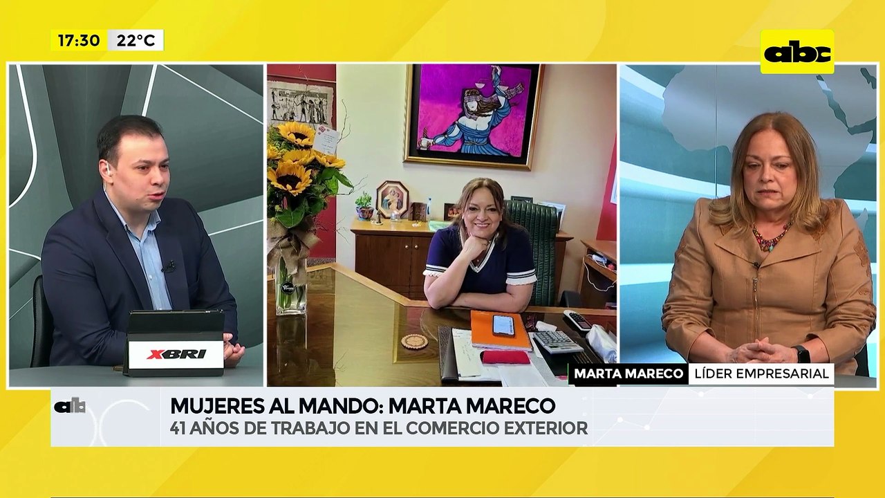 ABC Negocios: Mujeres al mando: Marta Mareco -  41 años de trabajo en el comercio exterior
