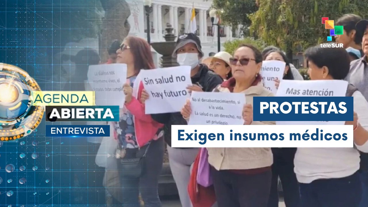 Entrevista | Pacientes renales exigen insumos en Ecuador