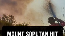 Forest fire chars over 700 hectares in Indonesia's Mount Soputan